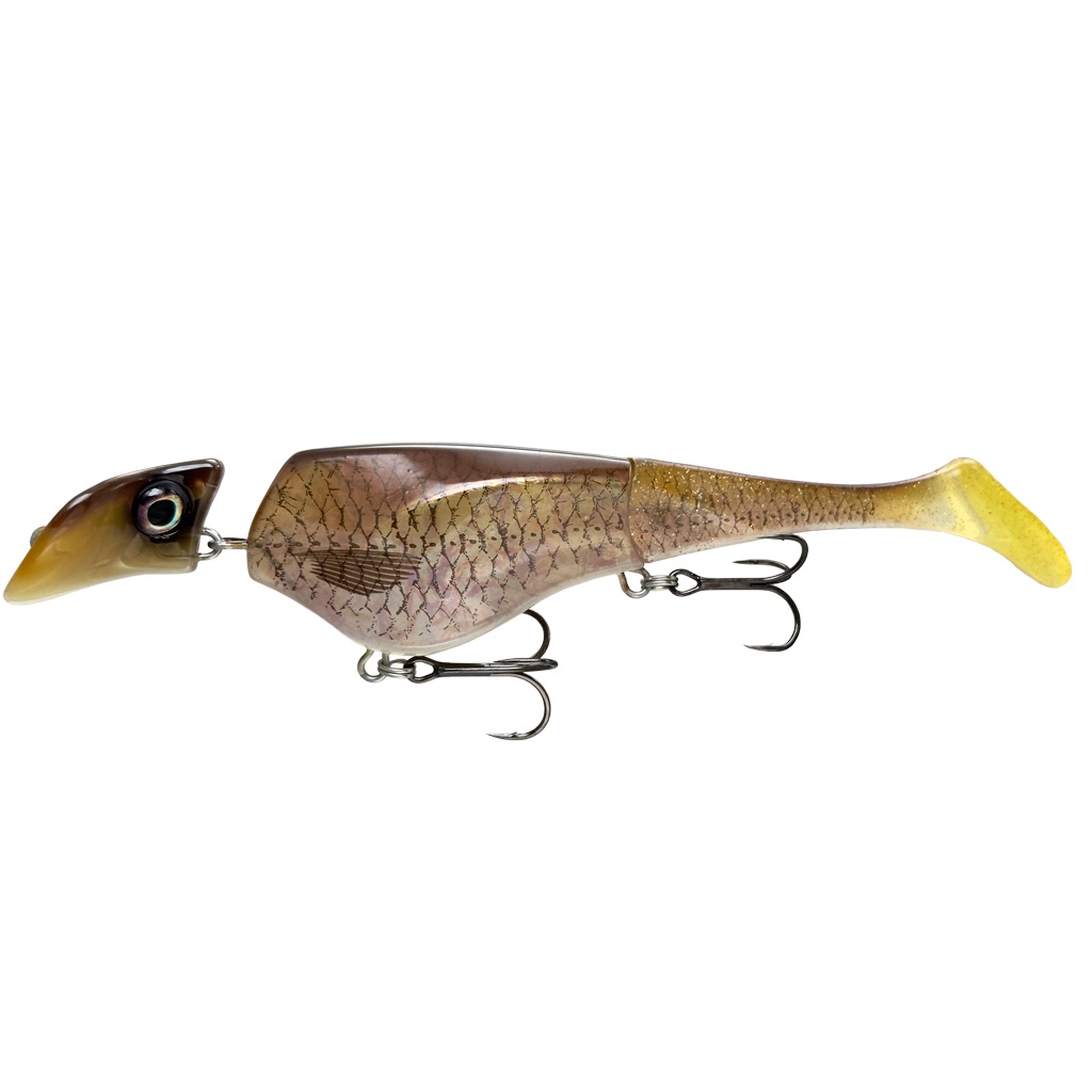 HEADBANGER SHAD GOLDEN SHINER FROM PREDATOR TACKLE.jpg Headbanger Shad 16cm 29g Suspending